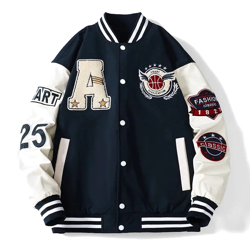 Blouson Baseball Université – Veste Teddy