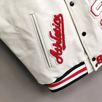 Veste Baseball Blanche